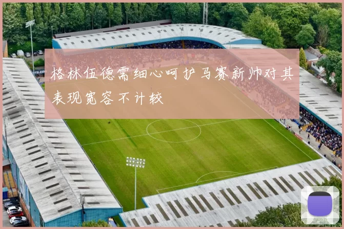 格林伍德需细心呵护马赛新帅对其表现宽容不计较