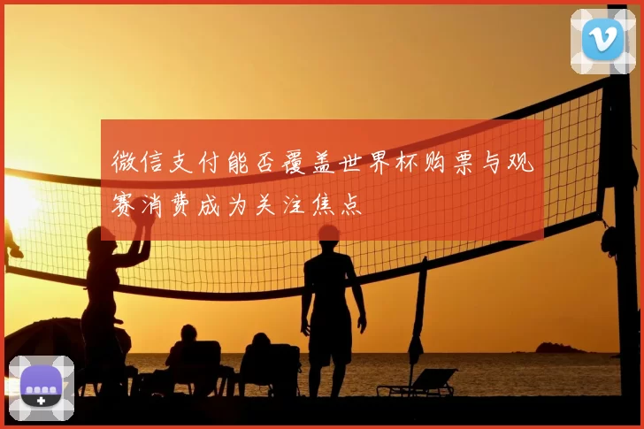 微信支付能否覆盖世界杯购票与观赛消费成为关注焦点